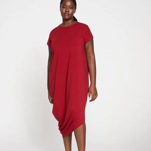 Universal Standard Iconic Geneva Dress M (18-20) Rhubarb Red